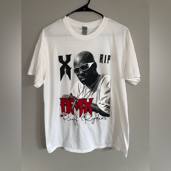RIP DMX t-shirt, size large ruff ryders - Picture 1 of 3